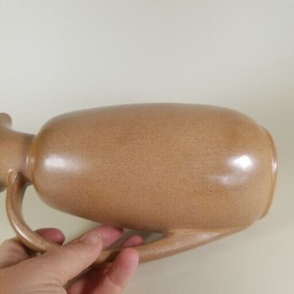 Frankoma Stoneware Pottery 8" Tall Pitcher 835 Brown - Picture 13 of 16